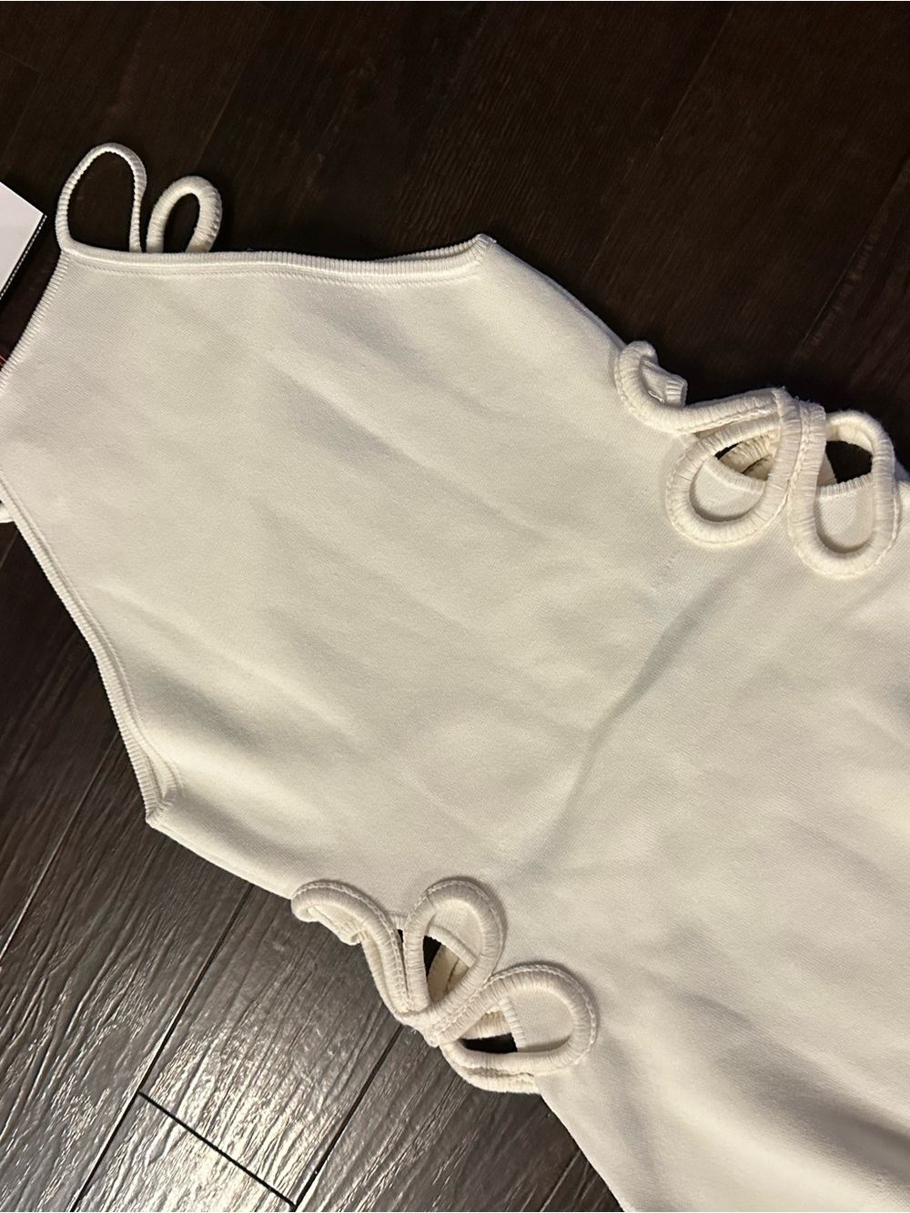 Cult Gaia Jena Knit Dress in White - Picture 9 of 10